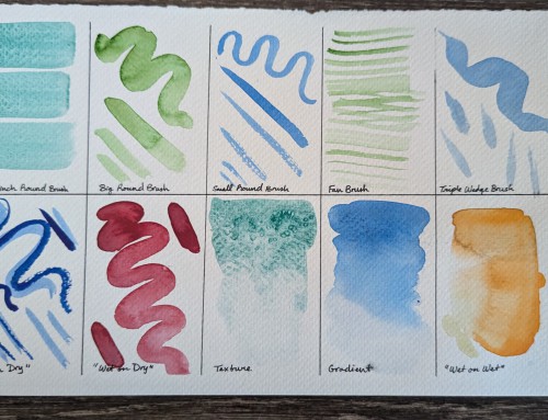 Fun with Watercolor! Exploring techniques, color theory, and brush handling Emily Rosinbaum